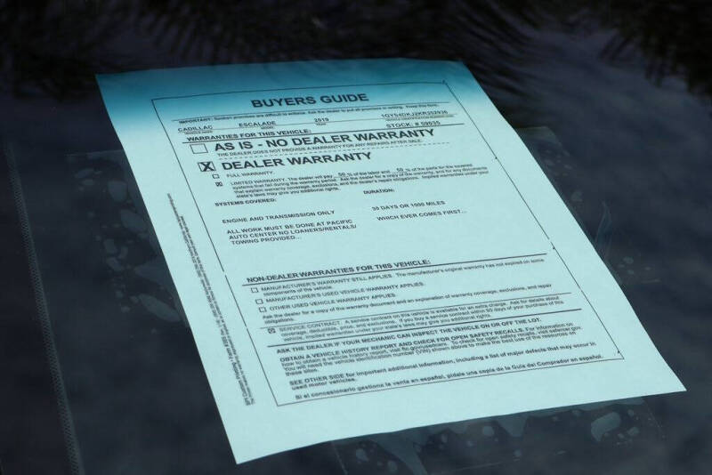 2019 Cadillac Escalade Platinum