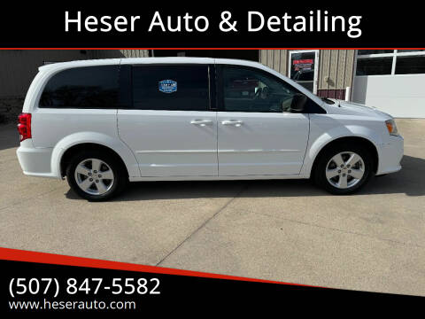 2014 Dodge Grand Caravan for sale at Heser Auto & Detailing in Jackson MN