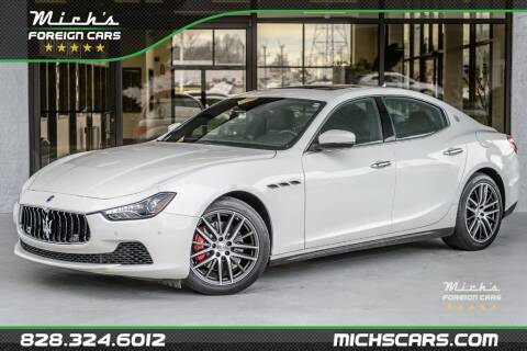 2017 Maserati Ghibli for sale at Mich's Foreign Cars in Hickory NC