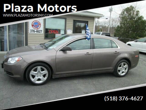 2012 Chevrolet Malibu for sale at Plaza Motors in Rensselaer NY