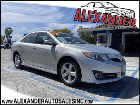 2012 Toyota Camry for sale at Alexander Auto Sales Inc in Whittier CA