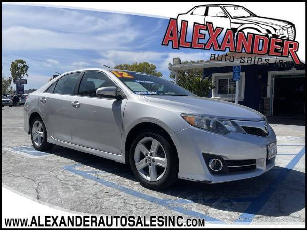 2012 Toyota Camry for sale at Alexander Auto Sales Inc in Whittier CA