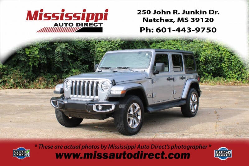 2021 Jeep Wrangler Unlimited for sale at Mississippi Auto Direct in Natchez MS