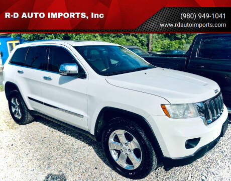 2012 Jeep Grand Cherokee for sale at R-D AUTO IMPORTS, Inc in Charlotte NC