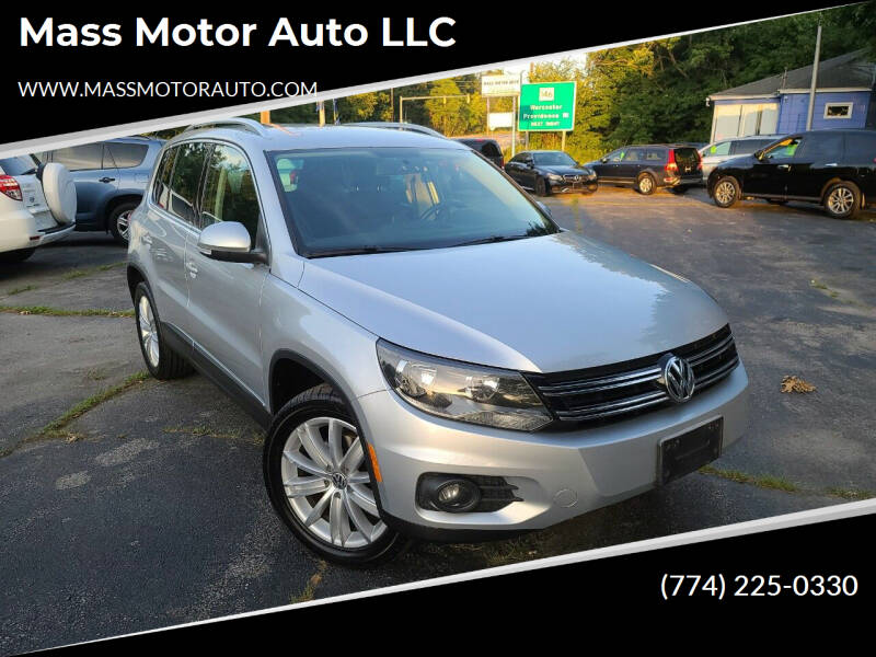 2012 Volkswagen Tiguan for sale at Mass Motor Auto LLC in Millbury MA