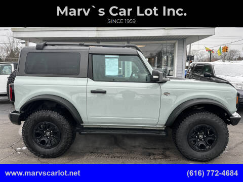 2022 Ford Bronco for sale at Marv`s Car Lot Inc. in Zeeland MI