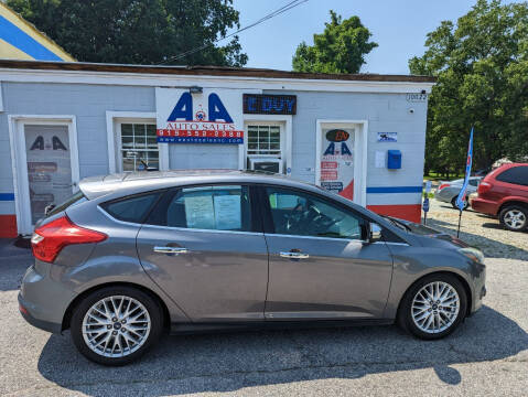2014 Ford Focus for sale at A&A Auto Sales llc in Fuquay Varina NC