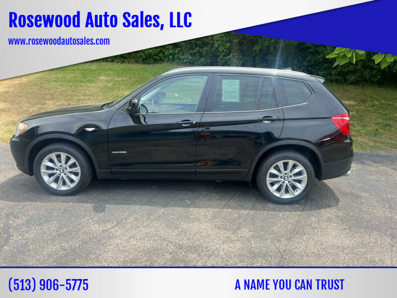 2014 BMW X3 for sale at Rosewood Auto Sales, LLC in Hamilton OH