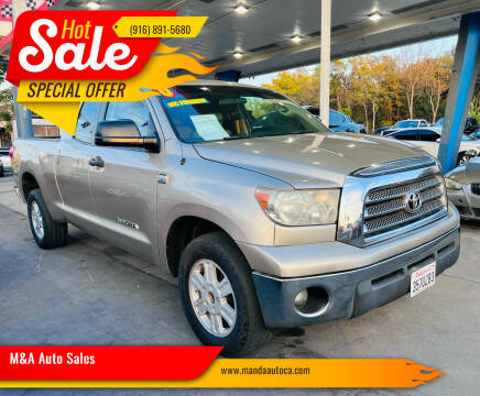 2008 Toyota Tundra for sale at M&A Auto Sales in Sacramento CA