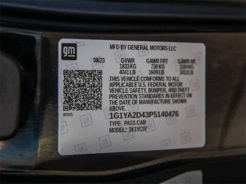 2023 Chevrolet Corvette Stingray