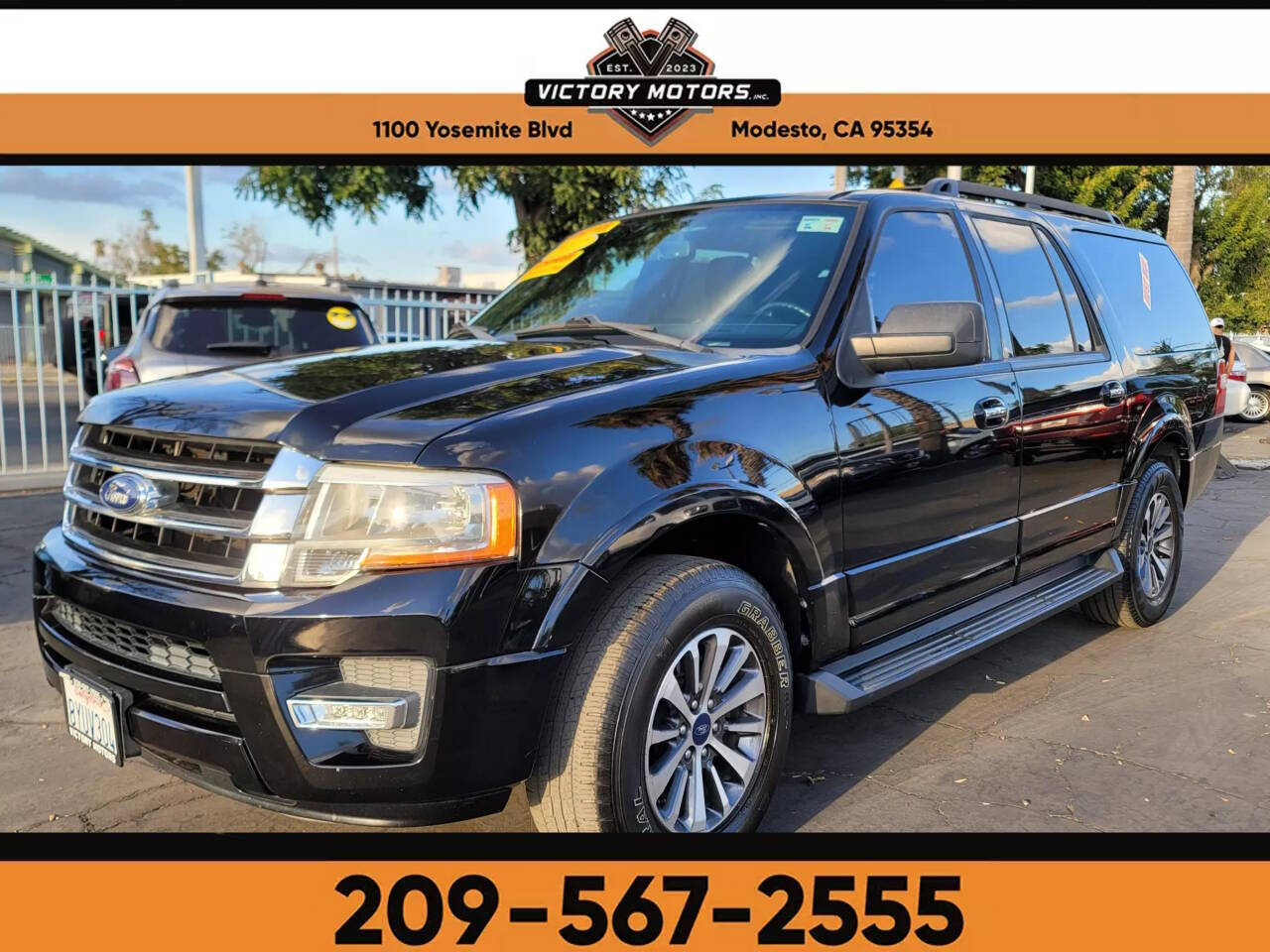 2017 Ford Expedition EL for sale at Victory Motors Inc in Modesto, CA