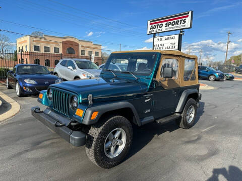 1998 Jeep Wrangler for sale at Auto Sports in Hickory NC