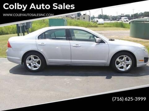 2010 Ford Fusion for sale at Colby Auto Sales in Lockport NY