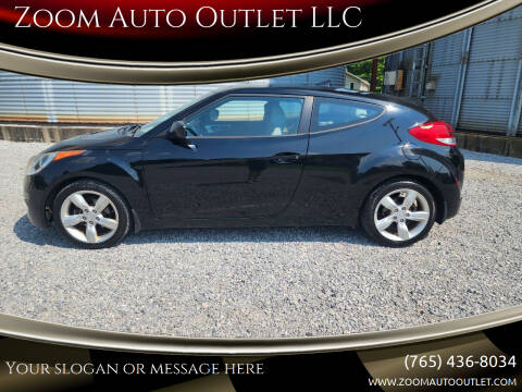 2013 Hyundai Veloster for sale at Zoom Auto Outlet LLC in Thorntown IN