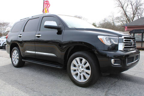 2019 Toyota Sequoia for sale at Manquen Automotive in Simpsonville SC