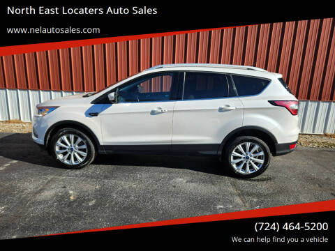 2017 Ford Escape for sale at North East Locaters Auto Sales in Indiana PA