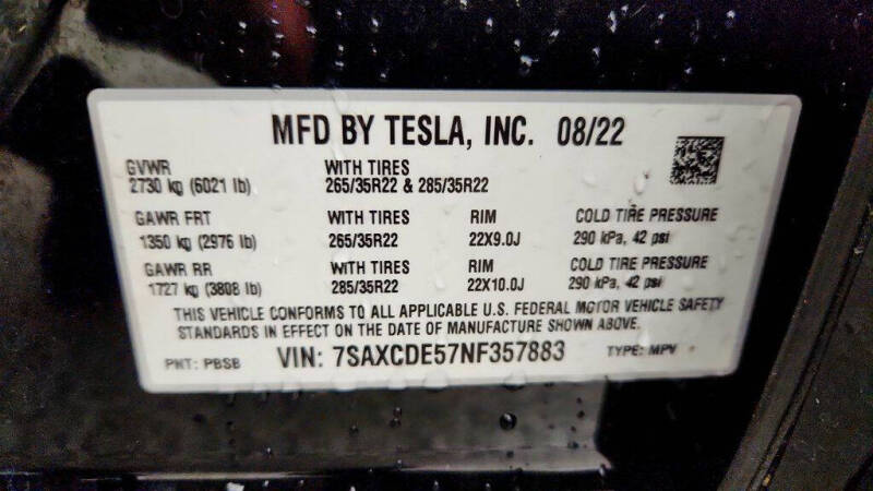 2022 Tesla Model X