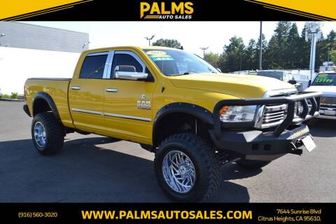 2015 RAM 2500 for sale at Palms Auto Sales in Citrus Heights CA