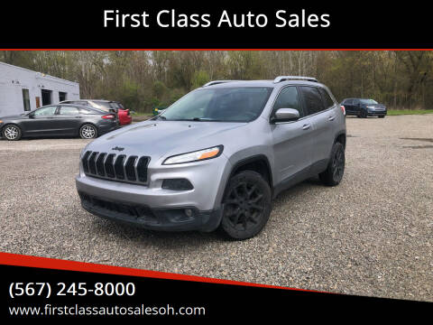 2015 Jeep Cherokee for sale at First Class Auto Sales MI in Erie MI