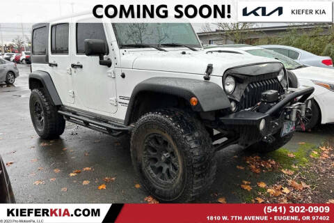 2015 Jeep Wrangler Unlimited for sale at Kiefer Kia in Eugene OR