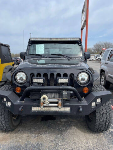 2008 Jeep Wrangler Unlimited for sale at LEE AUTO SALES in McAlester OK