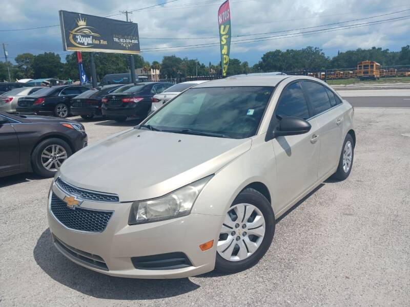 2012 Chevrolet Cruze for sale at ROYAL AUTO MART in Tampa FL