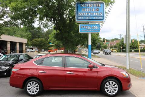 2015 Nissan Sentra for sale at North Hills Motors in Raleigh NC