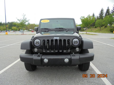 2016 Jeep Wrangler for sale at Exclusive Auto Sales & Service in Windham NH