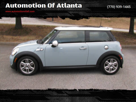 2013 MINI Hardtop for sale at Automotion Of Atlanta in Conyers GA