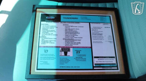 2002 Ford Thunderbird Deluxe