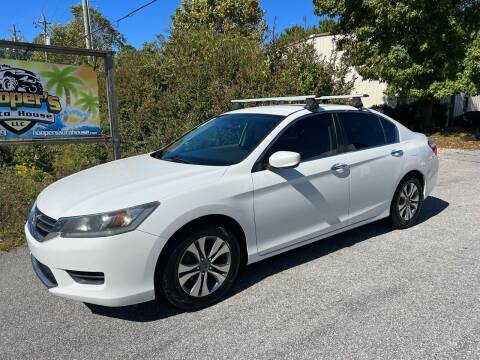2014 Honda Accord for sale at Hooper's Auto House LLC in Wilmington NC