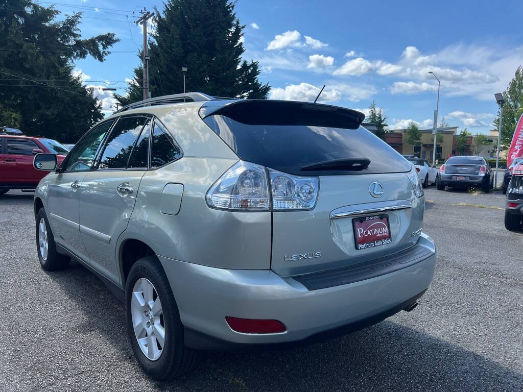 2008 Lexus RX 350 for sale at PLATINUM AUTO SALES INC in Lacey, WA