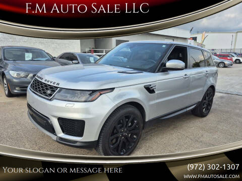 2019 Land Rover Range Rover Sport SE