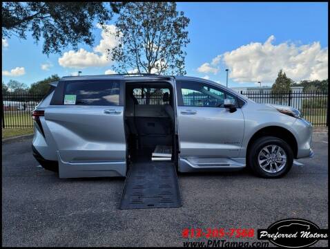 2021 Toyota Sienna for sale at PREFERRED MOTORS in Tampa FL