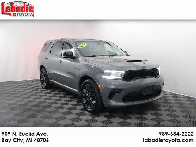 Gray 2021 Dodge Durango R/T AWD R/T 4dr SUV 1