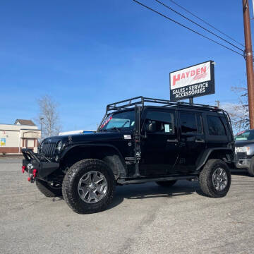 2015 Jeep Wrangler Unlimited for sale at Hayden Cars in Coeur D Alene ID