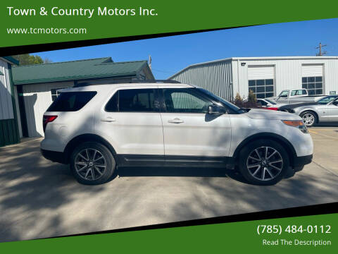 2015 Ford Explorer for sale at Town & Country Motors Inc. in Meriden KS