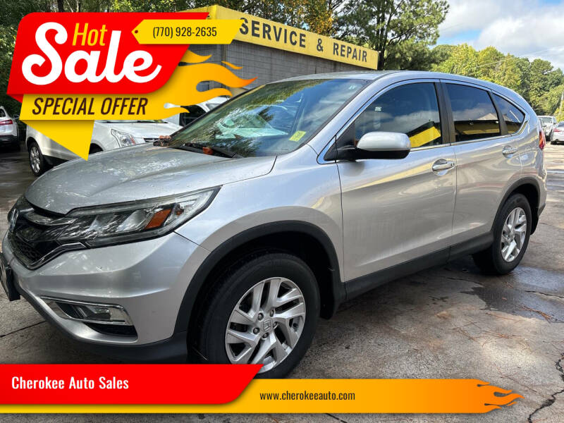 2015 Honda CR-V for sale at Cherokee Auto Sales in Acworth GA