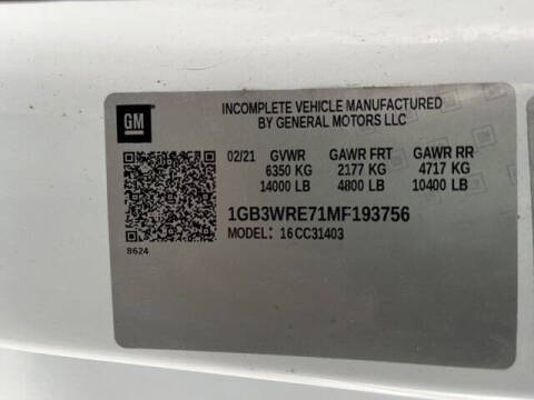 2021 Chevrolet Silverado 3500HD CC