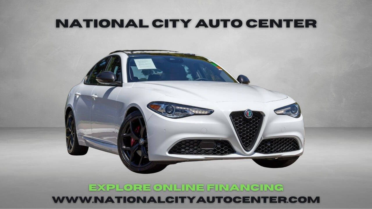 used 2021 Alfa Romeo Giulia Ti 4dr Sedan