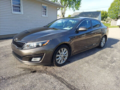 2014 Kia Optima for sale at CALDERONE CAR & TRUCK in Whiteland IN