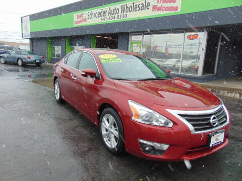 2013 Nissan Altima for sale at Schroeder Auto Wholesale in Medford OR