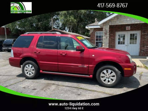 2007 Mercury Mountaineer for sale at Auto Liquidation in Springfield MO