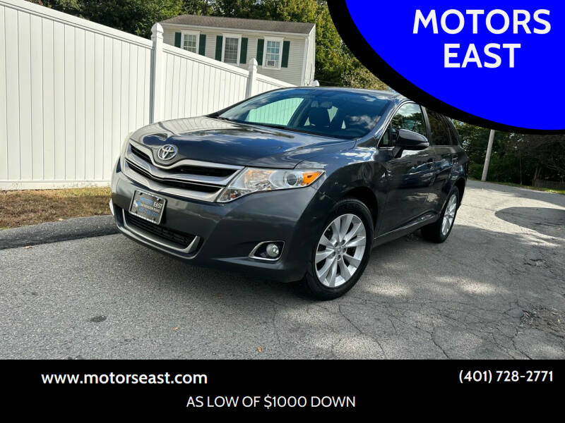 2013 Toyota Venza for sale at MOTORS EAST in Cumberland RI