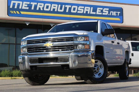 2015 Chevrolet Silverado 2500HD for sale at METRO AUTO SALES in Arlington TX