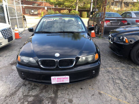 2003 BMW 3 Series for sale at Six Brothers Mega Lot in Youngstown OH