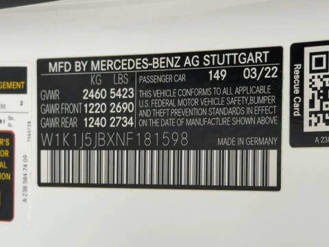 2022 Mercedes-Benz E-Class E 450