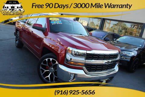 2018 Chevrolet Silverado 1500 for sale at West Coast Auto Sales Center in Sacramento CA