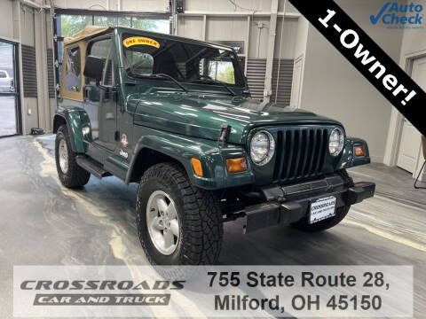 1999 Jeep Wrangler for sale at Crossroads Car & Truck in Milford OH