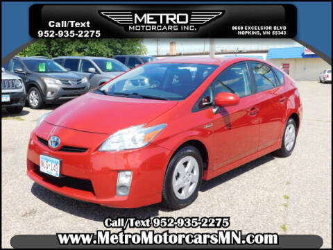 2011 Toyota Prius for sale at Metro Motorcars Inc in Hopkins MN